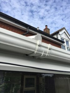 Fascia soffit cladding and gutter clean